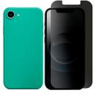 Capa Anti Impacto Para iPhone 16e + Pelicula Privacidade