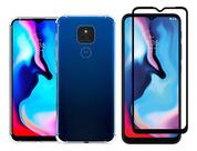 Capa Anti Impacto Para Moto E7 Plus + Película De Vidro 3d Capa Anti Impacto Para Moto E7 Plus + Película De Vidro 3d