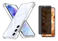 Capa Anti Impacto Para Samsung A16 5g + Película de Vidro Privacidade