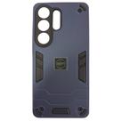 Capa Anti Impacto Para Samsung S26 Ultra - Capinha Anti choque Cor:Azul Marinho Escuro