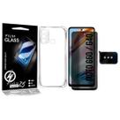 Capa Anti Impacto + Pel Privac.3d + Pel Da Câm. P/ Moto G60 Xt2135-1 6.8 - Cell In Power25