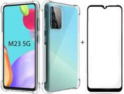 Capa Anti Impacto + Película 3D Vidro Para Galaxy M23 5g