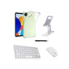 Capa Anti-Impacto Silicone + Teclado + Mouse + Caneta + Suporte Para Tablet Redmi Pad SE 8.7