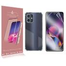 Capa anti impacto transparente + Película De Hydrogel HD Para Moto G54 XT2343 6.5 - Luiza Cell25