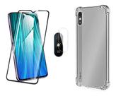 Capa Anti Impacto Xiaomi Para Redmi 9i + Pelicula 3d +camera Capa Anti Impacto Xiaomi Para Redmi 9i + Pelicula 3d +camera