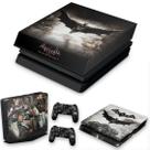 Capa Anti Poeira e Skin Compatível PS4 Slim - Batman Arkham Knight