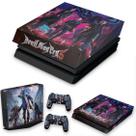 Capa Anti Poeira e Skin Compatível PS4 Slim - Devil May Cry 5