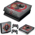 Capa Anti Poeira e Skin Compatível PS4 Slim - God Of War 4