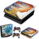 Capa Anti Poeira e Skin Compatível PS4 Slim - Horizon Forbidden West