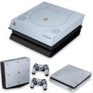 Capa Anti Poeira e Skin Compatível PS4 Slim - Sony Playstation 1