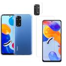 Capa Anti Queda Compatível Xiaomi Redmi Note 11 4G + Pelicula Vidro + Pl Camera