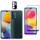 Capa Anti Queda Para Samsung Galaxy M13 + Película 3D + Pel Cam