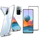 Capa Anti Queda Xiaomi Redmi Note 10 + Pelicula 3D + Camera