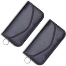 Capa Anti-Radiação Faraday Para Chaves De Carro, Celular E Controle Remoto - Bolsa De Blindagem De