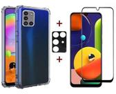 Capa Anti Shock + Película 3d 9d + Película Câmera Para Galaxy A31
