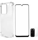 Capa Anti Shock + Película 3d + P Camera Para Galaxy M31