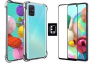 Capa Anti Shock + Pelicula 3d + Pel Camera Para Galaxy A51