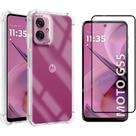Capa Anti Shock + Pelicula de Vidro 3D Para Motorola G55 (5G)