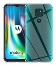 Capa Anti Shock + Película Vidro Full Cover 9h Moto G9 Play