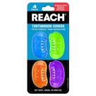 Capa Antimicrobiana para Escova de Dentes Reach 4 Unidades Capa Antimicrobiana para Escova de Dentes Reach 4 Unidades