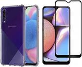 Capa Antishock Para Galaxy A10 A20 A30 + Pelicula Vidro 3d
