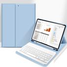 Capa aoub para iPad de 6ª e 5ª geração de 9,7" com teclado Bluetooth