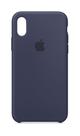 Capa Apple iPhone X Silicone Azul Cobalto