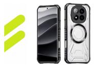 Capa Armor Spike Militar Anti Queda Xiaomi Redmi Poco Transparente Acrilica Suporte Magnetico