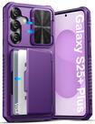 Capa ATATOO para Samsung Galaxy S25+ Plus com Suporte para Cartão