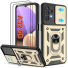 Capa ATUMP Galaxy A32 5G com 2 protetores de tela HD, dourada Capa ATUMP Galaxy A32 5G com 2 protetores de tela HD, dourada