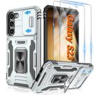 Capa ATUMP para Galaxy S23 de 6,1 polegadas à prova de choque, cinza