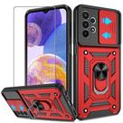 Capa ATUMP para Samsung Galaxy A23 5G, suporte de anel vermelho à prova de choque