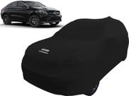 Capa Automotiva Mercedes Gle 400 Tecido Helanca Cor Preta