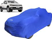 Capa Automotiva Vw Saveiro Cross Tecido Helanca Cor Preta Capa Automotiva Vw Saveiro Cross Tecido Helanca Cor Preta