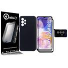 Capa Aveludada compativel Galaxy A23 4G A235 6.6 + Pel 3d + Pel Camera - Cell In Power25