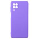 Capa Aveludada Lilas compatível Galaxy M22 M225 6.4 + Película Vidro 9h - Cell In Power25