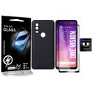 Capa Aveludada Moto One Vision XT1970 6.3 + Pel 3d + Pel Camera - Cell In Power25