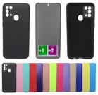 Capa Aveludada Para Galaxy M31 M21s + Pelicula Privacidade