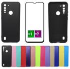 Capa Aveludada Para Moto G8 Power Lite + Pelicula Vidro 3d Capa Aveludada Para Moto G8 Power Lite + Pelicula Vidro 3d