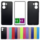 Capa Aveludada Para Poco X7 Pro 5g + Pelicula Vidro 3d