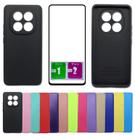 Capa Aveludada Para Redmi Note 14 Pro Plus + Pelicula 3d