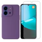 Capa Aveludada Para Xiaomi Poco C85 4G + Pelicula Hidrogel Capa Aveludada Para Xiaomi Poco C85 4G + Pelicula Hidrogel