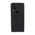 Capa Aveludada Preta + Película De Hydrogel Fosca Compatível Para Moto One Vision Xt1970 6.3 Capa Aveludada Preta + Película De Hydrogel Fosca Compatível Para Moto One Vision Xt1970 6.3