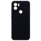 Capa Aveludada Preta + Película De Hydrogel Fosca Compatível Para Redmi A1 Plus Tela 6.52