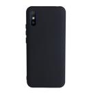 Capa Aveludada Preta + Película De Hydrogel Fosca Compatível Para Xiaomi Redmi 9I 6.53