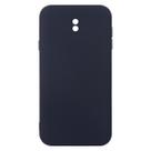 Capa Aveludada Preta + Película De Hydrogel HD Compatível Para Galaxy J7 Pro J730 5.5