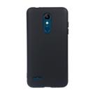 Capa Aveludada Preta + Película De Hydrogel HD Compatível Para LG K11+ K11 Plus 5.3