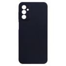 Capa Aveludada Preta + Película De Hydrogel Privacidade Compatível Para Galaxy M23 5G M236 6.6