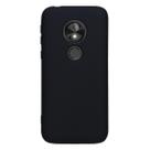 Capa Aveludada Preta + Película De Hydrogel Privacidade Compatível Para Moto E5 Play 5.3 Xt1920
