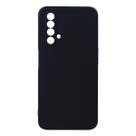 Capa Aveludada Preta + Película De Hydrogel Privacidade Compatível Para Realme X50 5G 6.57